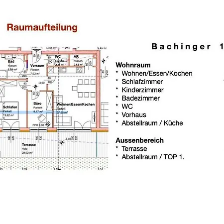 Haus Bachinger شقة